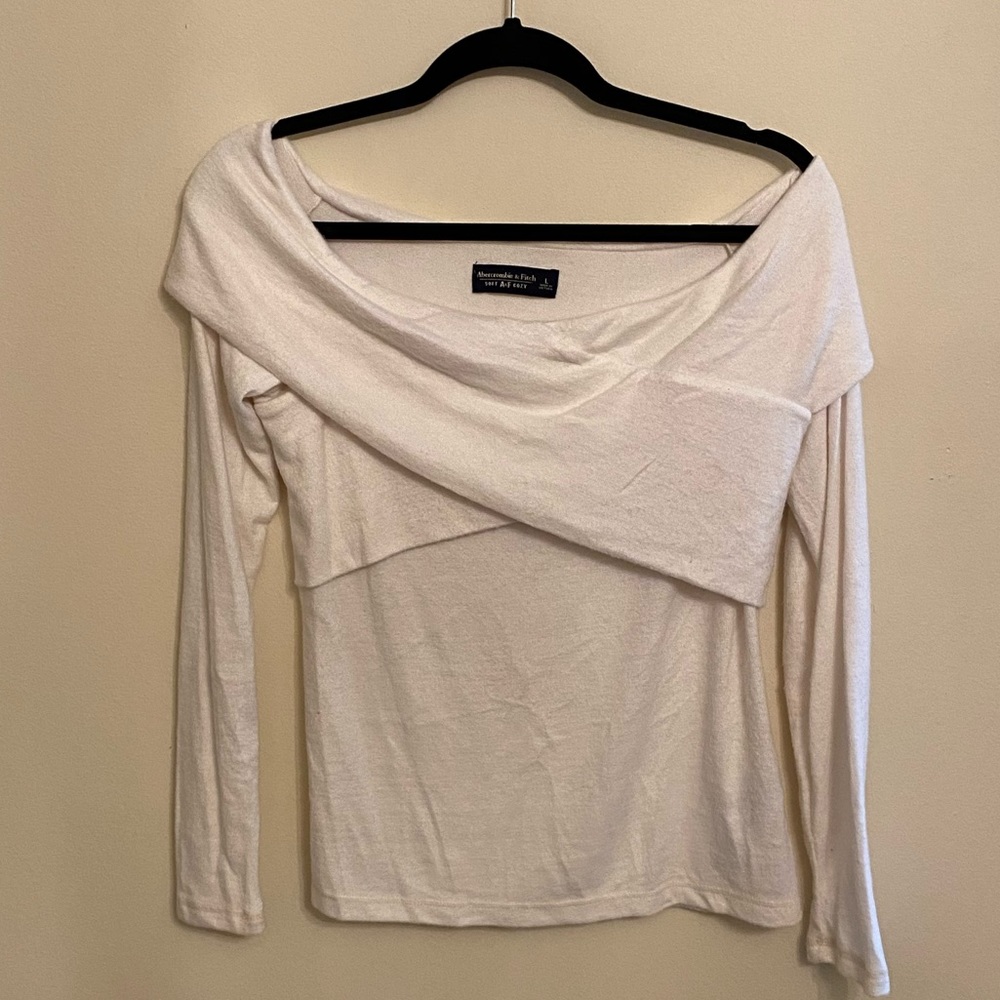 Abercrombie and Fitch Off the Shoulder Sweater